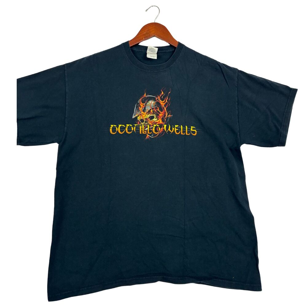 2011 Halloween Ocotillo Wells Skull Off Road Graphic T Shirt Gildan XL Black